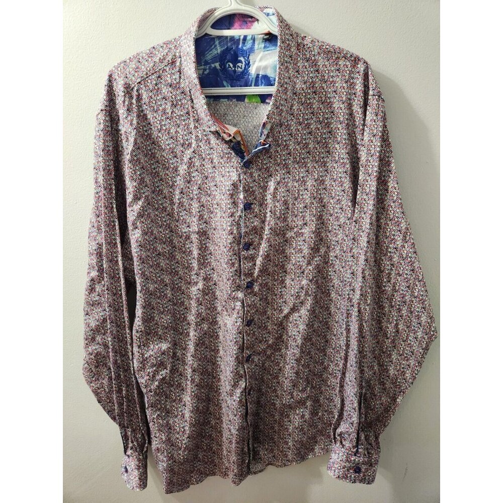 Au Noir Mens Dress Shirt Size 1x